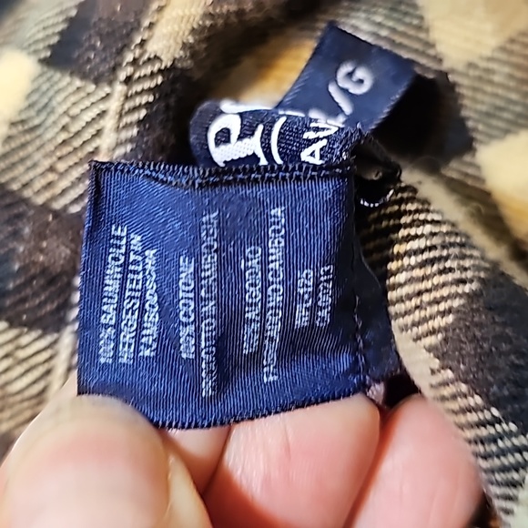 2/$20 Chaps Ralph Lauren L Flannel Shirt - Picture 8 of 9